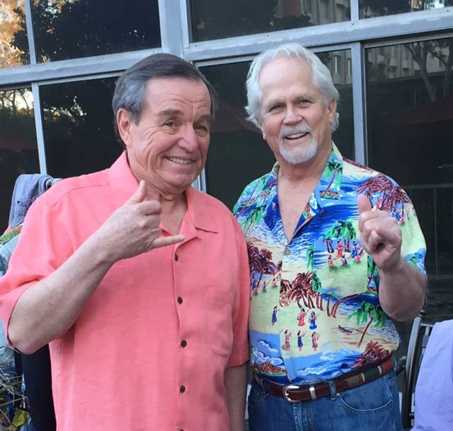 Jerry Mathers and Tony Dow